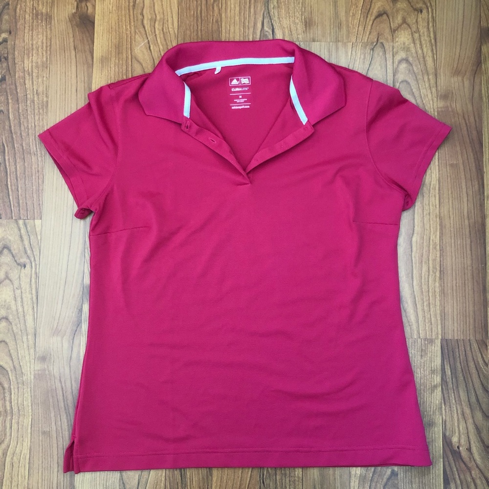 Adidas Pink Women’s Golf Polo Size M